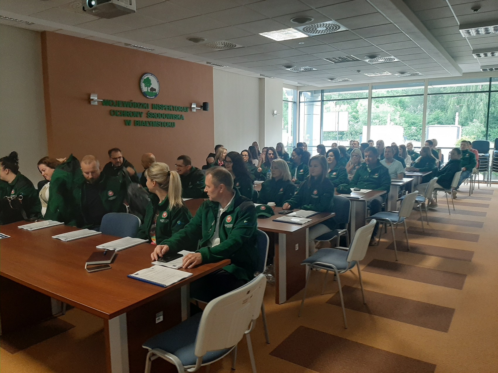 Pracownicy Wojewódzkiego Inspektoratu Ochrony Środowiska w Białymstoku uczestniczą w szkoleniu