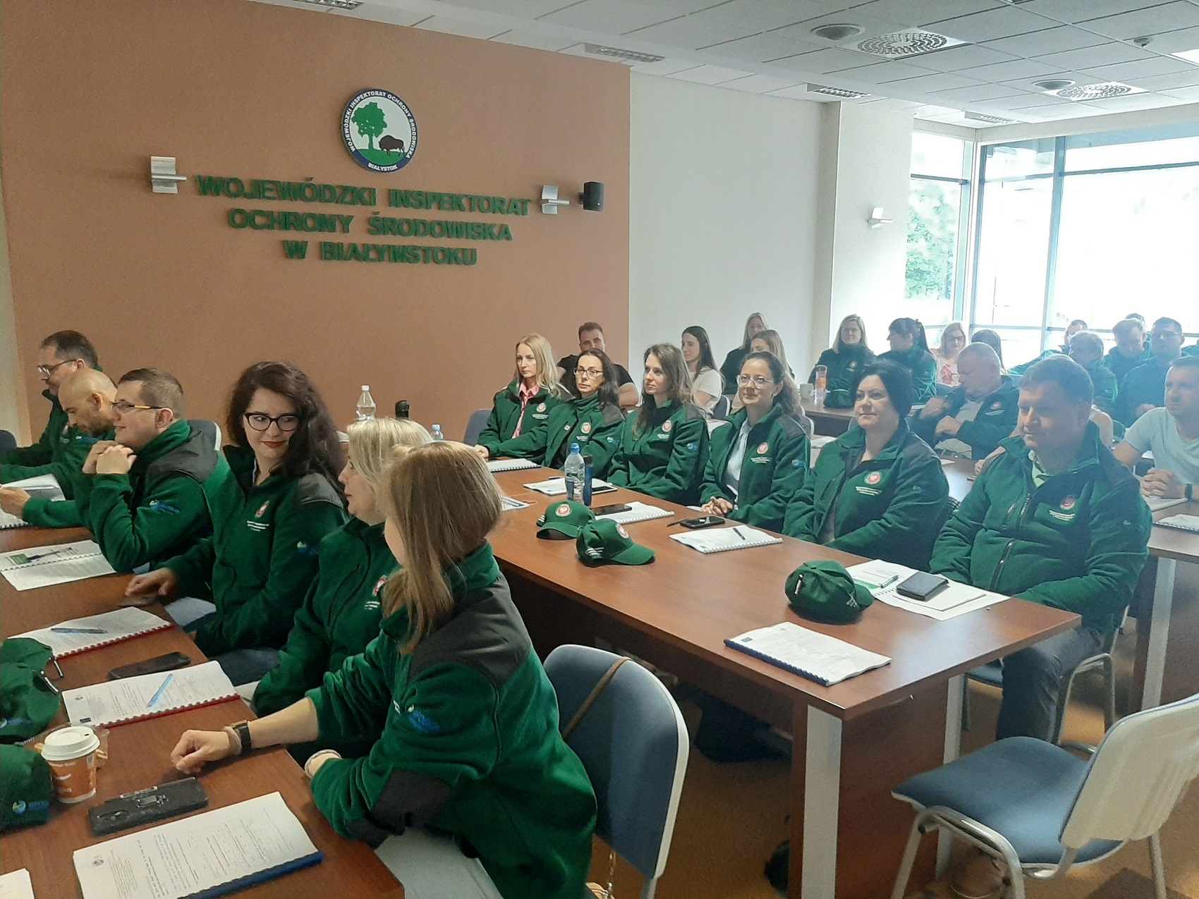 Pracownicy Wojewódzkiego Inspektoratu Ochrony Środowiska w Białymstoku biorą udział w seminarium